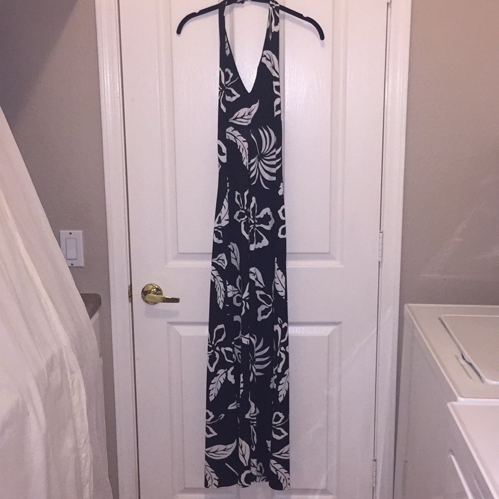 Beautiful Ralph Lauren black halter dress size sml